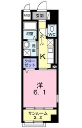 プラサーダ朝霧の物件間取画像